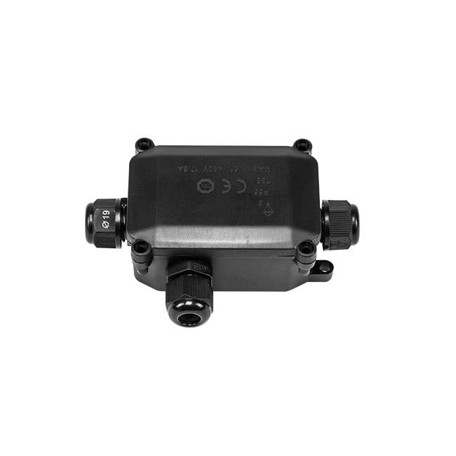 Aansluitbox - T vormig - 3 voudig - IP68 Aansluitbox - T vormig - 3 voudig - IP68